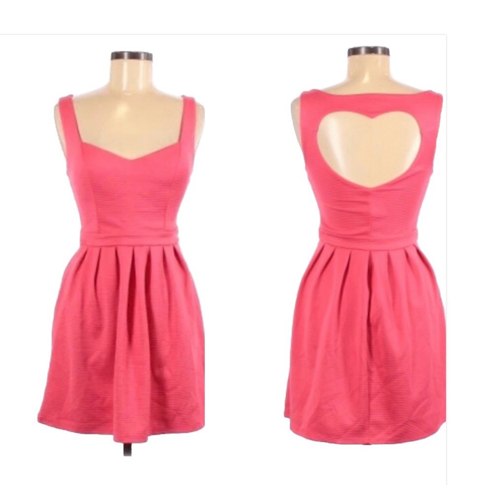 CANDIES Cute NWOT Cut-Out HEART DRESS Small
